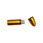 Metal Usb Drives - CE Rohs FCC factory price bullet shape metal usb drive LWU306